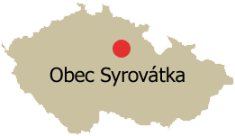 Mapa obec Syrovátka na mapě ČR