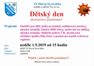 dětský den 20190901