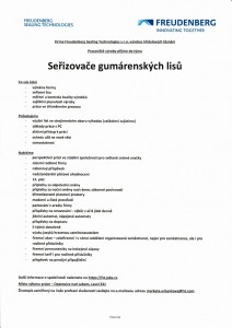 FST Opatovice - seřizovač gumárenských lisů
