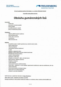 FST Opatovice - obsluha gumárenských lisů