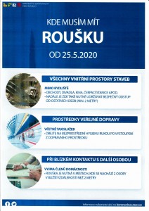 kde musím mít roušku po 20200525