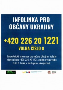 infolinka pro občany Ukrajiny