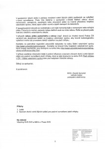Státní veterinární správa - žádost o spolupráci strana 2