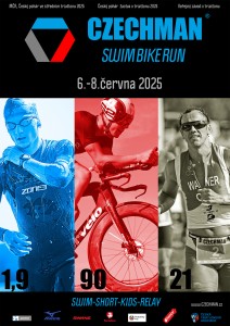 plakát Czechman Triatlon 2025