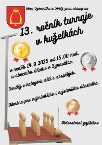 turnaj v kuželkách 20250914