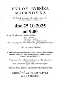 výlov Michnovka 20251025