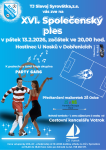 TJ Slavoj Syrovátka - ples 20260213