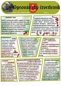 Syrovátkecký čtvrtletník 1/2025 strana 2