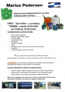 svoz nebezpečného odpadu 20260425