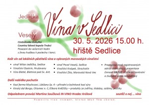 Vína v Sedlici 20260530