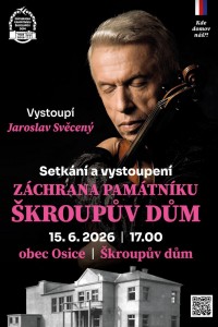 Škroupův dům Osice 20260615