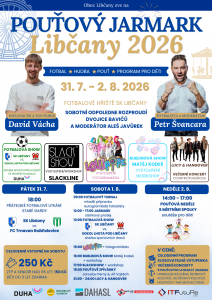 pouťový jarmark Libčany 20260731